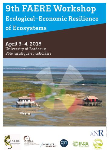 Journées thématiques de la FAERE « Résilience écologico-économique des écosystèmes »